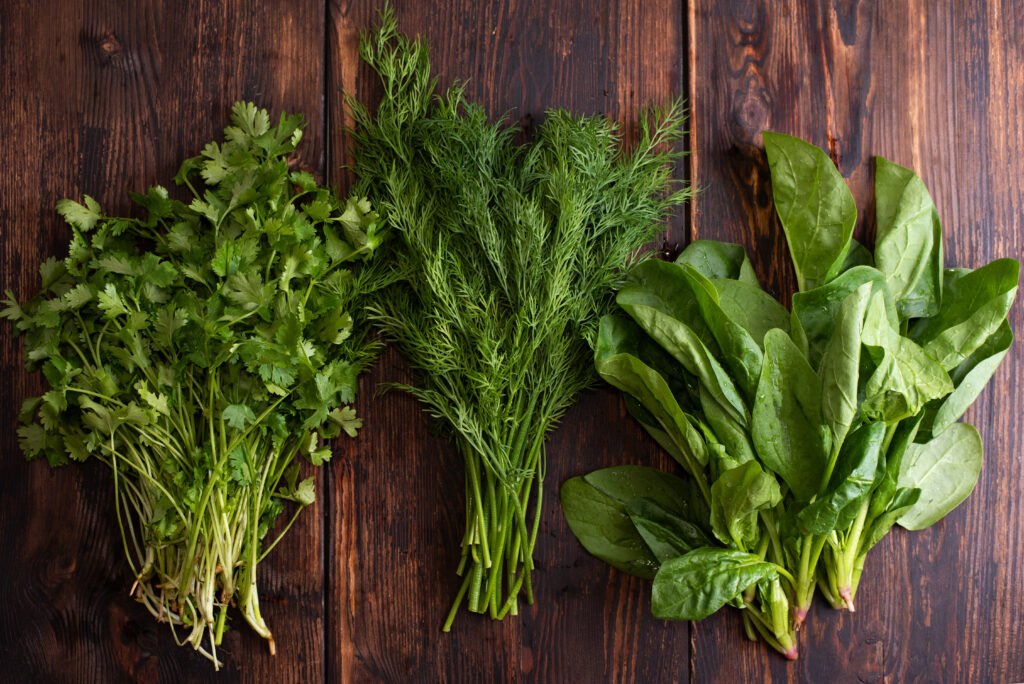 Leafy Vegetables-9 foods and drinks to take when you have period cramps-By live love laugh