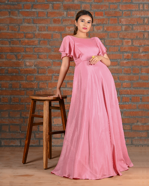 A formal nightgown for weddings-10 Stylish Designs of Formal Skirts to Wear for Office-By live love laugh