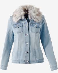 Denim jacket with faux fur –Top 10 trending styles of denim jackets for men and women.-By live love laugh-2