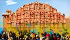 jaipur - Top 10 Places to Celebrate Holi in India- by livelove;augh