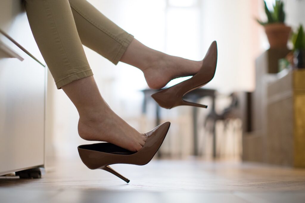 footwear -6 easy tips to add structure to your fluid fashion - by livelovelaugh