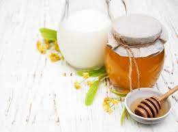 milk and honey - 7 Natural and Homemade Beauty Tips for Your Skin- by livelovelaugh