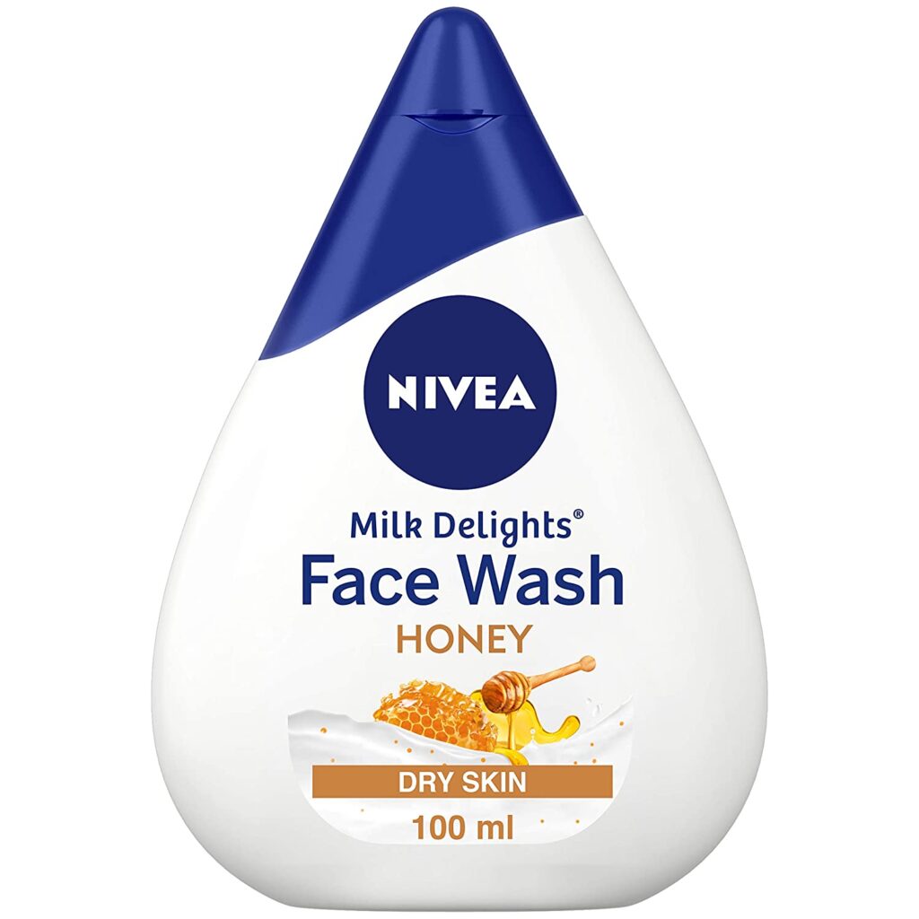 nivea milk facewash - 9 Best Face Washes For Dry Skin In India - 2022-by livelovelaugh