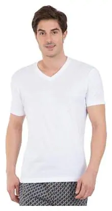 v- neck t shirt - 7 Different Kinds Of T-Shirts And Their History-by livelovelaugh