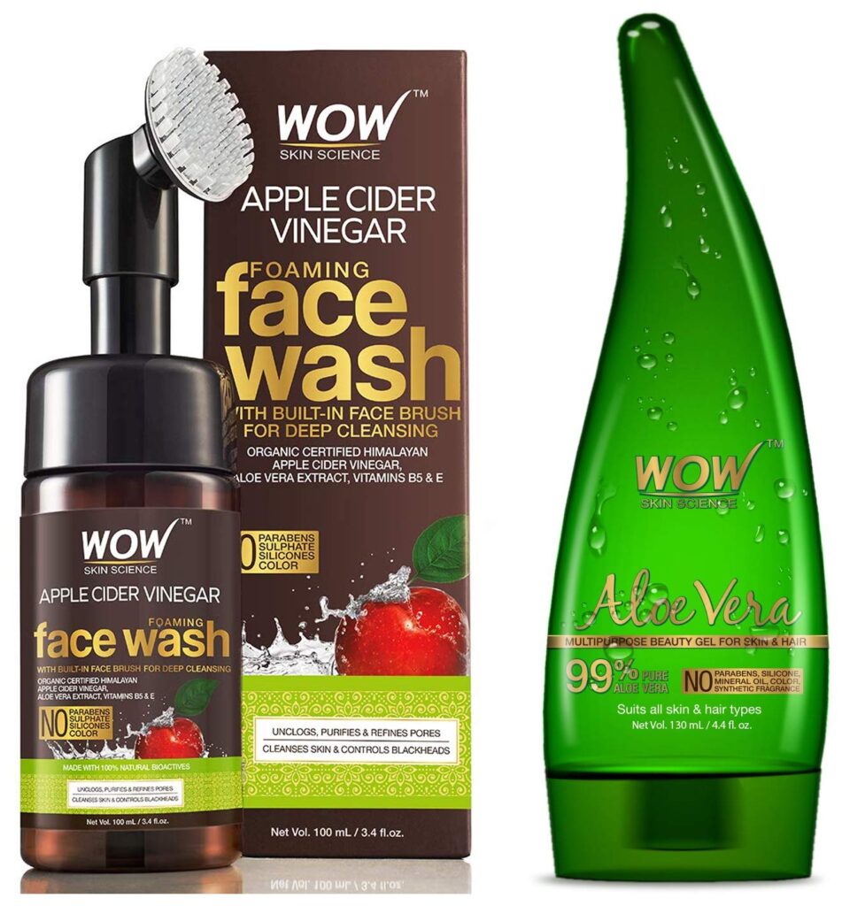 wow aloevera facewash- 9 Best Face Washes For Dry Skin In India - 2022-by livelovelaugh