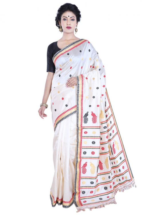 Assam silk saree.-6 types of silk saree you must have to look gorgeous.-By live love laugh