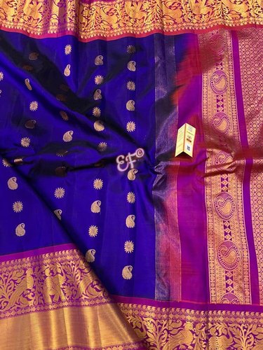 Gadwal silk saree.-6 types of silk saree you must have to look gorgeous.-By live love laugh