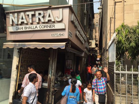 Natraj dahi bhalla corner-7 Delicious street food places in Chandni Chowk Delhi.-By live laugh