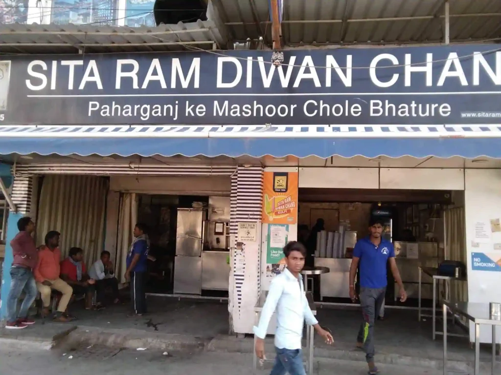 Sita Ram divan Chand-5 Popular spots in Delhi for the best Chhole Bhature-By live laugh