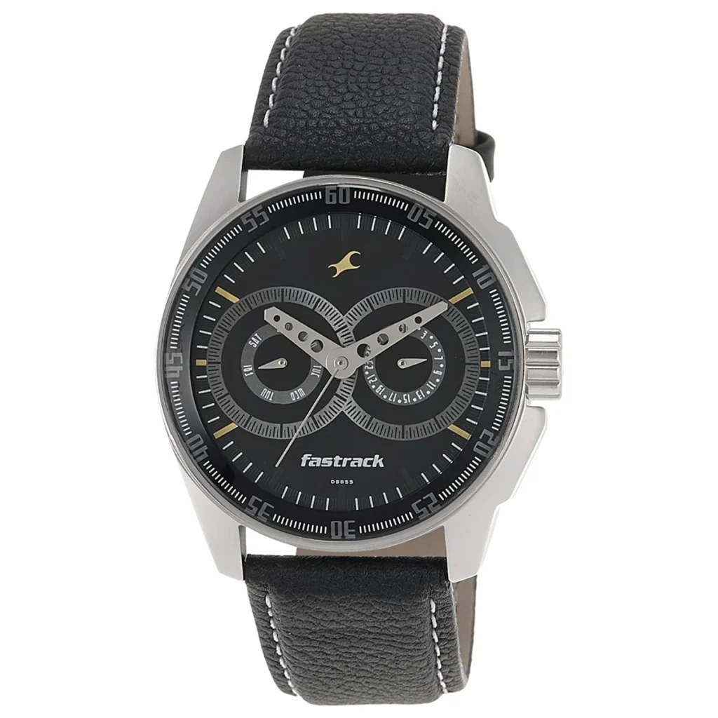 Fastrack black magic men‘s watch.-9 best watches to gift your dad on father's day.-By live love laugh