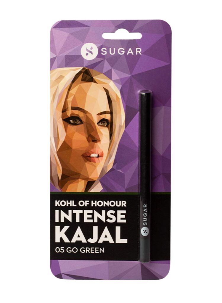 Sugar cosmetics intense kajal.-10 best waterproof kajals that will maximize the beauty of your eyes.-by live love laugh