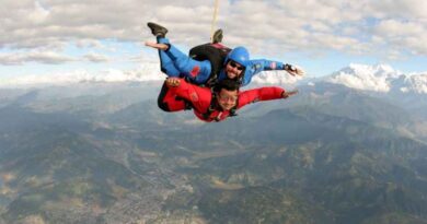 5 Locations where you can experience skydiving in India.-by live love laugh