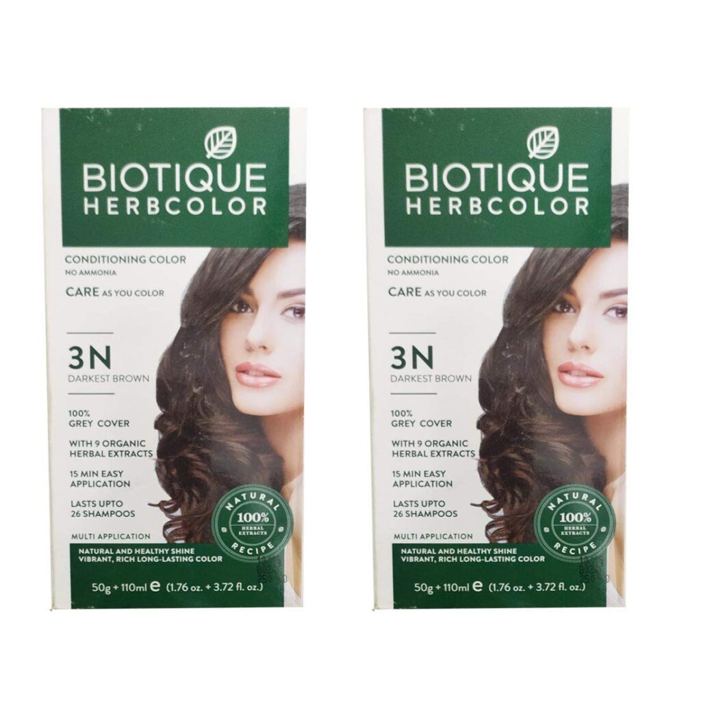 Biotique herb color.-9 types of herbal hair colors that will keep your hairs healthy.-By live love laugh