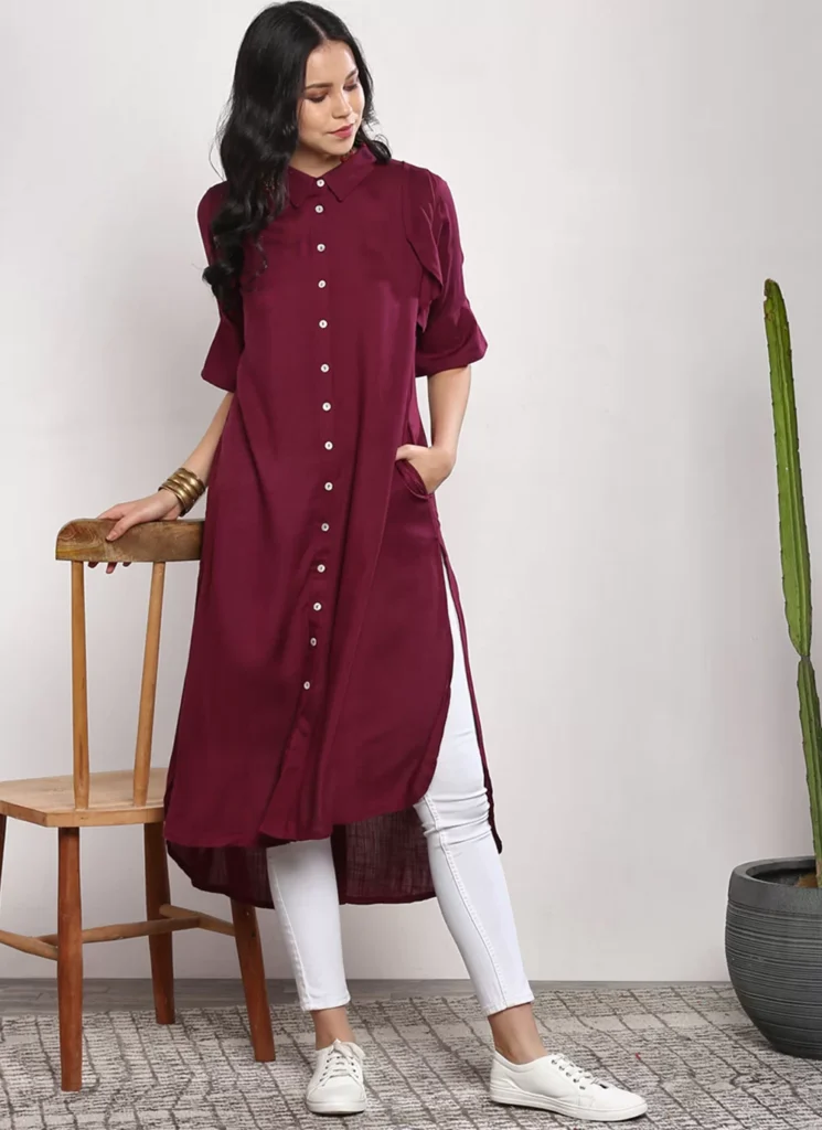 Casual Kurti.-10 best Kurtis for women who wish to undergo an elegant transformation.-By Live Love Laugh
