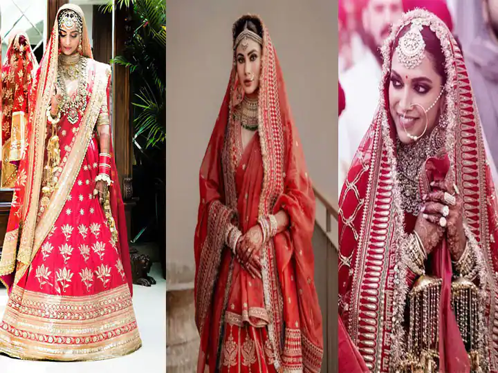 Deepika padukone-5 actresses who got their veils customized for their wedding day.-By live love laugh
