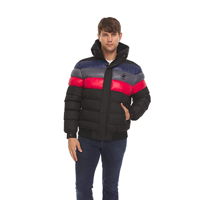 Men ‘S color block puffer jacket-10 best puffer jackets for men .-by live love laugh