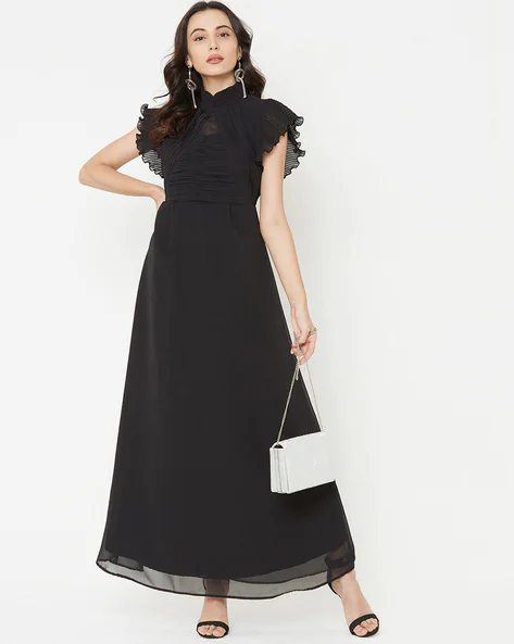 A neck dress.-9 latest dresses for women .-By live love laugh