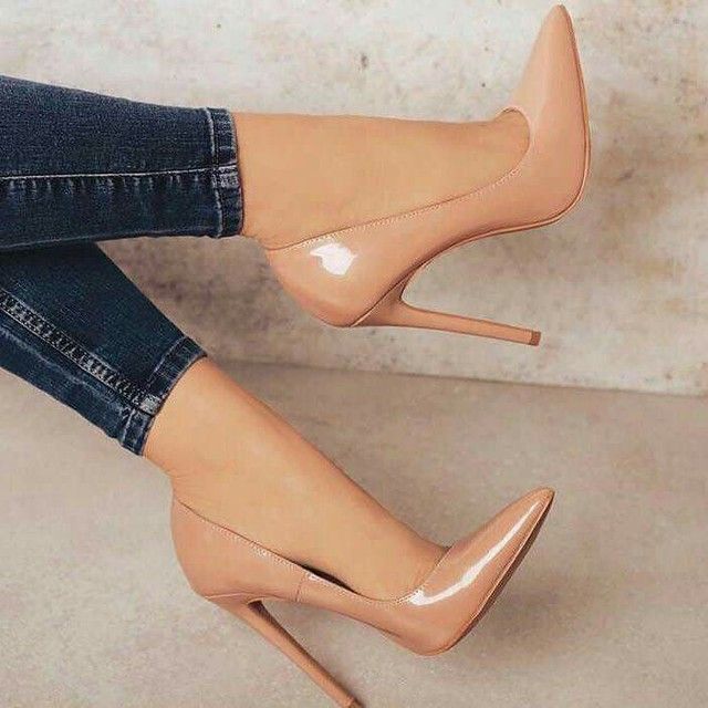  Nude pumps-9 types of shoes every fashion loving girls must have in their wardrobe.-By live love laugh