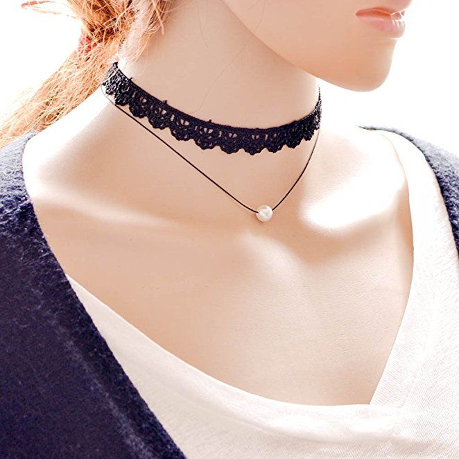 Stylish black lace choker necklace.-9 stylish choker necklace to slay your accessory-by live love laugh