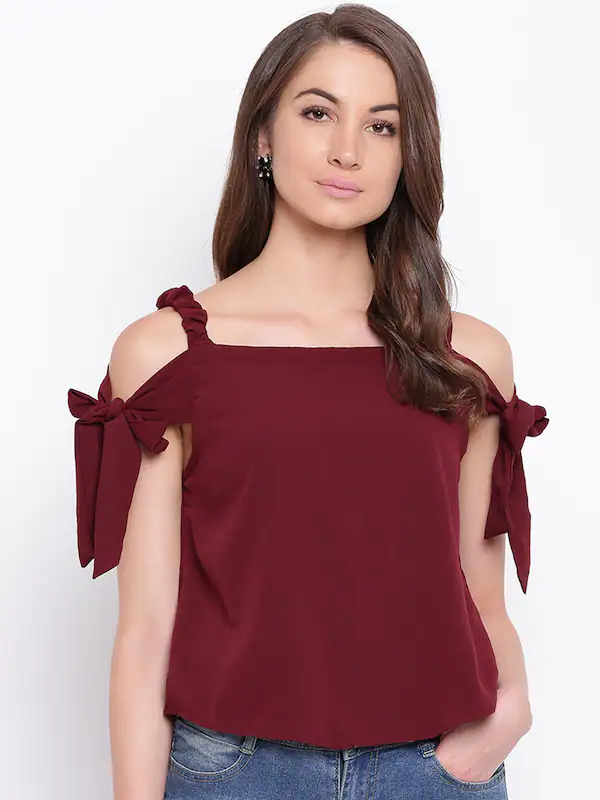 cold shoulder t-shirt.-9 best T-shirts for women for an everyday casual look.-By live love laugh