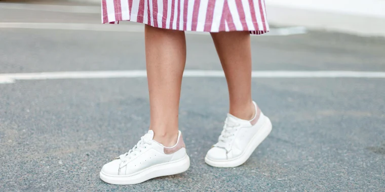  white sneakers-9 types of shoes every fashion loving girls must have in their wardrobe.-By live love laugh
